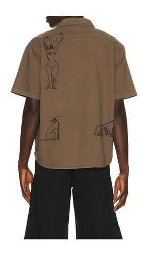Crooked Face Short Sleeve Shirt in . Size S. Also in XXL/2X - By Parra - Modalova