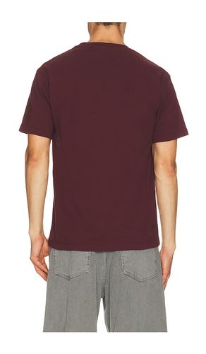 Tripped Up T-shirt in Burgundy. - size L (also in M, S, XL/1X, XXL/2X) - By Parra - Modalova