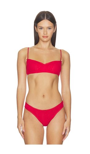 The Balconette Bra in Red. - size L (also in M, S) - Cou Cou Intimates - Modalova