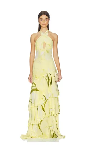 Amethyst Dress in Lemon. - size 00 (also in 0, 2, 6, 8, 10, 12) - Cara Cara - Modalova