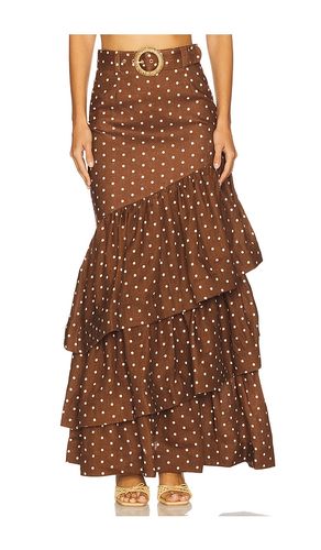 Priya Skirt in Chocolate. - size 0 (also in 2, 4, 6, 8) - Cara Cara - Modalova