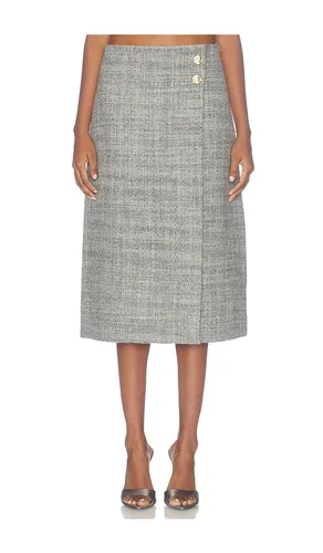 Luca Skirt in Grey. - size 4 (also in 0, 2, 6, 8) - Cara Cara - Modalova