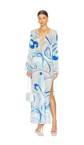 X Revolve Hotline Flower Maxi Dress in Baby Blue. - size L (also in XS) - CIN CIN - Modalova