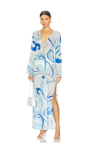 X Revolve Hotline Flower Maxi Dress in Baby Blue. - size M (also in S) - CIN CIN - Modalova