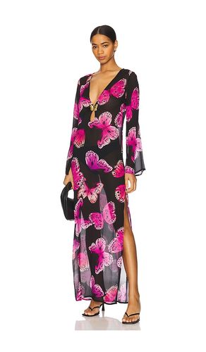 Hotline Butterfly Maxi Dress in Black. - size L (also in M, S, XS) - CIN CIN - Modalova