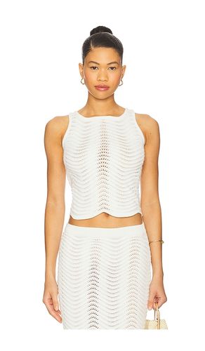 Arc Knit Top in White. - size M (also in XS) - CIN CIN - Modalova