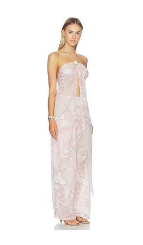 Coral Moonstone Drape Top in . Size L. Also in M, S, XL - Cin Cin - Modalova
