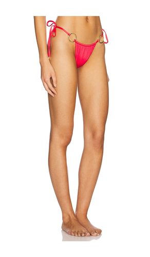 Cove String Bikini Bottom in Red. - size L (also in M, XL, XS) - Cin Cin - Modalova