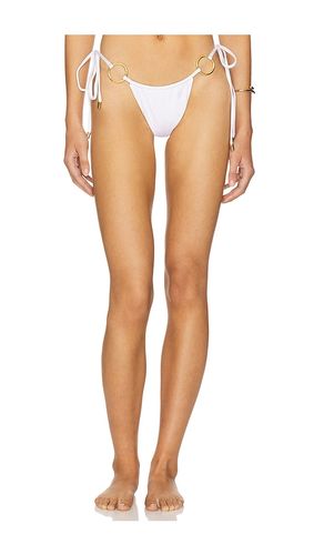 Cove String Bikini Bottom in White. - size XS (also in M, L, XL) - Cin Cin - Modalova