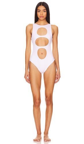 Radial Cut Out One Piece in White. - size L (also in M, S, XL, XS) - CIN CIN - Modalova