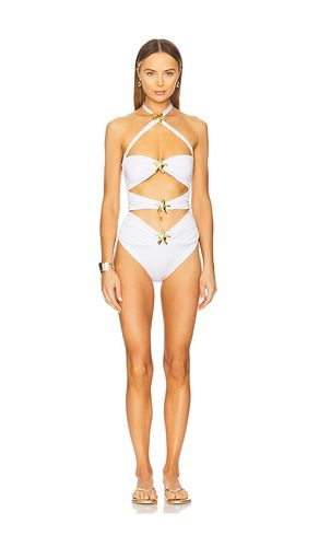 Diamond Seastar One Piece Swimsuit in White. - size S (also in M) - Cin Cin - Modalova
