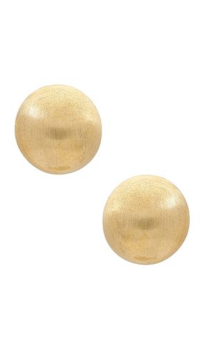 Pendiente tachuela madrid en color oro metálico talla all en - Metallic Gold. Talla all - Casa Clara - Modalova