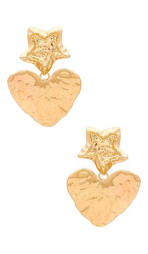 La etoile earring in color metallic size all in - Metallic . Size all - Casa Clara - Modalova