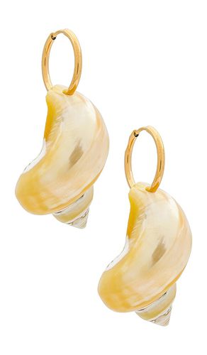Pendientes shell en color ivory talla all en - Ivory. Talla all - Casa Clara - Modalova
