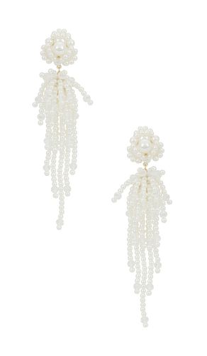 Casa Clara Laney Earrings in White - Casa Clara - Modalova