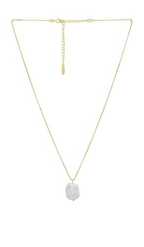 Melody Necklace in Metallic Gold - Casa Clara - Modalova