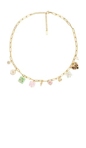 Millie Charm Necklace in Rose,Green - Casa Clara - Modalova