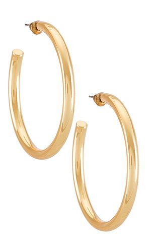 Annie Hoop Earring in Metallic - Casa Clara - Modalova