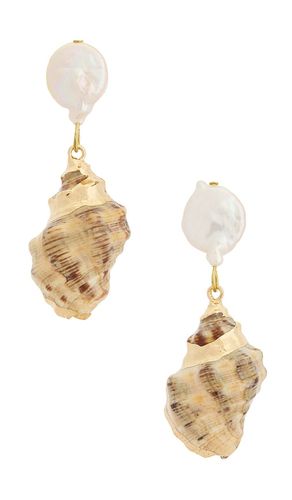 Sunnie drop earrings in color neutral size all - Casa Clara - Modalova