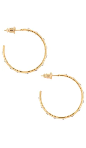 Nora Mae Hoop Earrings in - Casa Clara - Modalova