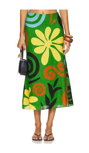 Fabiana Skirt in Green. - size M (also in S, XS) - Cala de la Cruz - Modalova