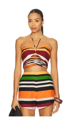 Naos Top in AgaveBW in Orange,Red,White. - size M (also in S, XS) - Cala de la Cruz - Modalova