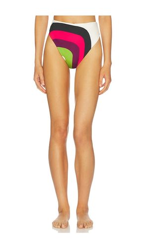 Lulu Bikini Bottom in White,Fuchsia. - size M (also in S, XS) - Cala de la Cruz - Modalova