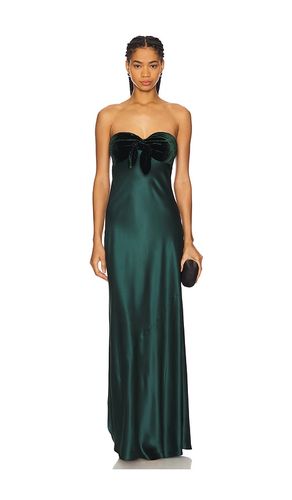 Lavinia Gown in Dark Green. - size 0 (also in 8) - CAMI NYC - Modalova