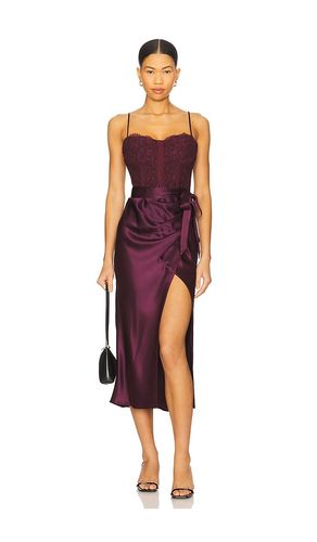 Tricia Corset Dress in Purple. - size 0 (also in 6) - CAMI NYC - Modalova