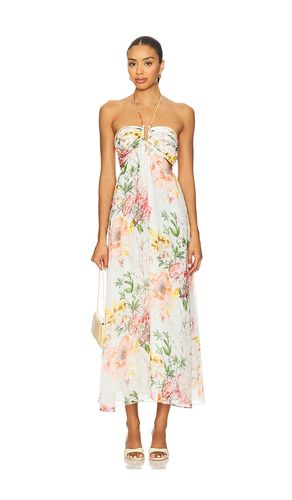 Calliope Chiffon Maxi Dress in Ivory. - size L (also in M, S, XS) - CAMI NYC - Modalova