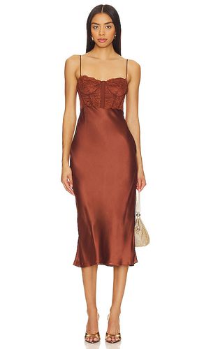 Lara Dress in Brown. - size 0 (also in 00) - CAMI NYC - Modalova