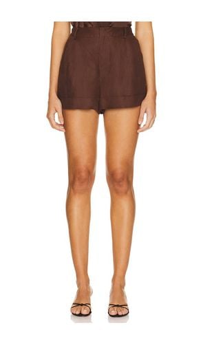 Ravi Short in Brown. - size L (also in M, XS, XXS) - CAMI NYC - Modalova