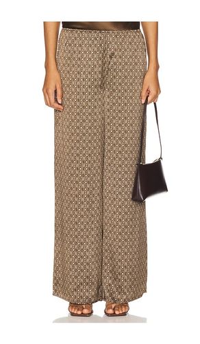 Doreen Pant in Brown. - size M (also in S, XS) - CAMI NYC - Modalova