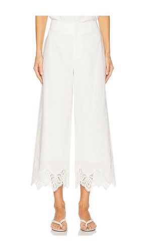 Cassia High Rise Pant in White. - size 0 (also in 2, 8) - CAMI NYC - Modalova