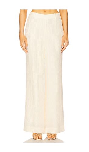 Serra Pant in Cream. - size 0 (also in 00, 2, 4, 8) - CAMI NYC - Modalova