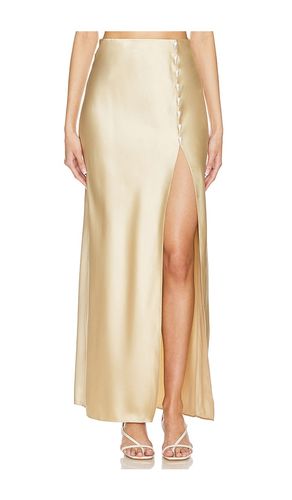 Nolee Skirt in Metallic Neutral. - size M (also in S) - CAMI NYC - Modalova