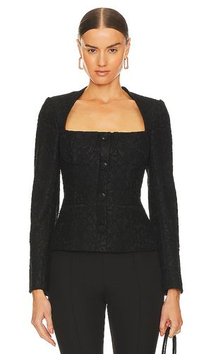 Top blazer samira en color talla 0 en - Black. Talla 0 (también en 10, 12, 2, 4, 6, 8) - CAMI NYC - Modalova