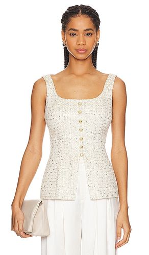 Rosita Top in Metallic Gold. - size 0 (also in 12, 2, 4, 6, 8) - CAMI NYC - Modalova
