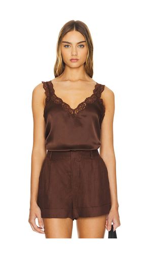 Camisola fernanda en color marrón talla L en - Brown. Talla L (también en M, S, XS) - CAMI NYC - Modalova