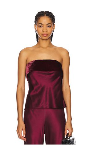 Diona Camisole in Burgundy. - size L (also in M, S, XL, XS) - CAMI NYC - Modalova