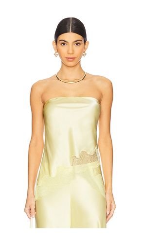 Odessa Strapless Camisole Top in Lemon. - size L (also in M, S, XL, XS) - CAMI NYC - Modalova