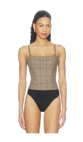 Shirley Bodysuit in Beige. - size 0 (also in 10, 12, 2, 4, 6, 8) - CAMI NYC - Modalova