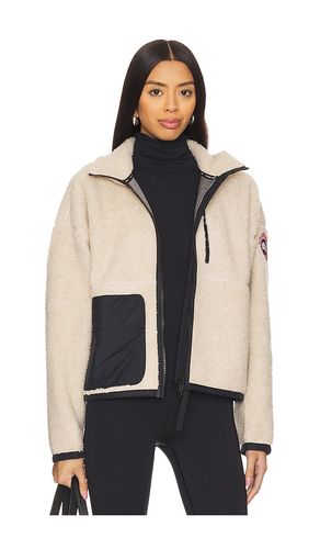 Simcoe zip up fleece en color bronce talla L en - Tan. Talla L (también en M, S, XL, XS) - Canada Goose - Modalova