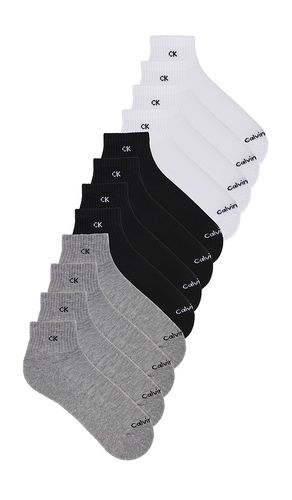 Pack Basic Cushion Quarter Socks in - Calvin Klein - Modalova