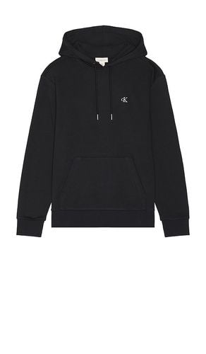 Archive Fleece Hoodie in Black. - size S (also in XL/1X) - Calvin Klein - Modalova