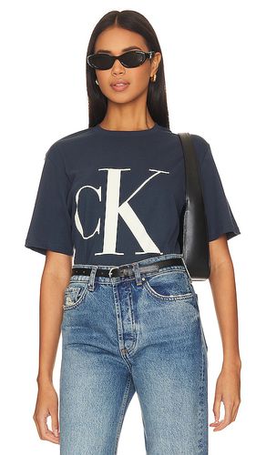 Camiseta en color azul marino talla S en - Navy. Talla S (también en XS) - Calvin Klein - Modalova