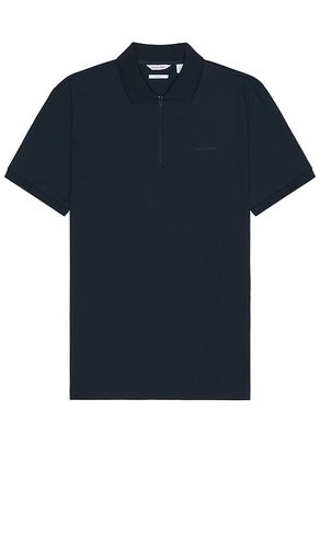 Move Zip Polo in Blue. - size L (also in M, S, XL/1X) - Calvin Klein - Modalova