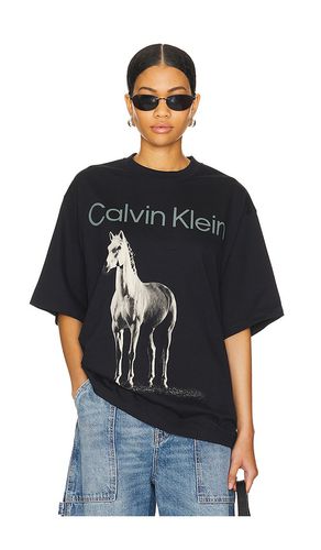 Camiseta en color negro talla L en - Black. Talla L (también en M, S, XL/1X, XS) - Calvin Klein - Modalova