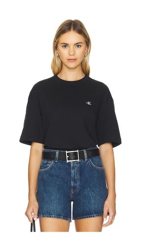 Short Sleeve Relaxed Archive Logo Tee in . Taglia M, S, XL/1X, XS - Calvin Klein - Modalova