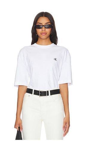 Camiseta en color blanco talla L en - White. Talla L (también en M, XL/1X, XS) - Calvin Klein - Modalova